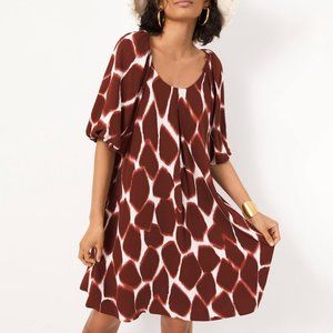 Anthro Corey Lynn Calter Giraffe Tunic Dress